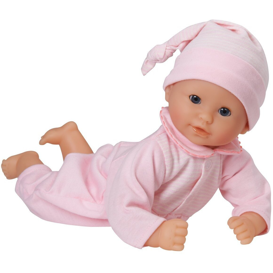Corolle Bb Calin Charming Pastel Baby Doll - 12" Soft Body Doll With Pink Outfit, Sleeping Eyes Open And Close, Vanilla-Scented, For Kids Ages 18 Months And Up