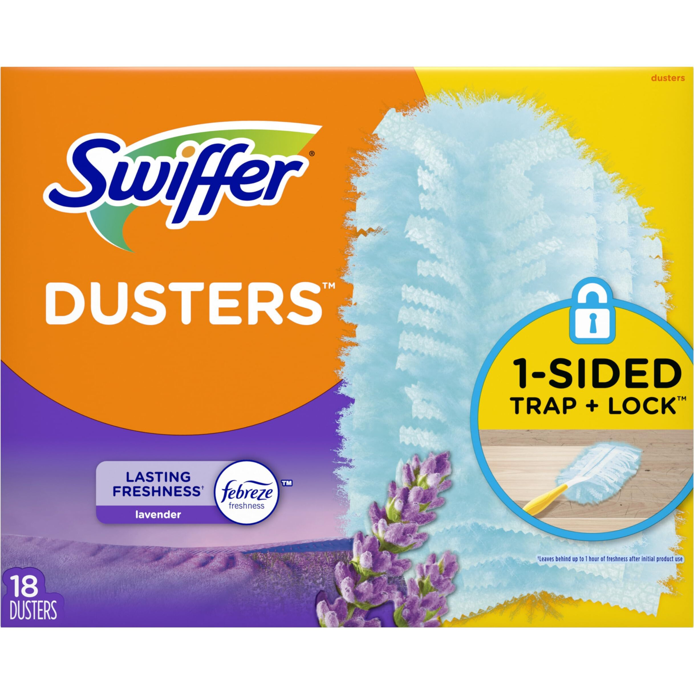 Swiffer Dusters Multi-Surface Refills, Lavender Scent, 18 Count