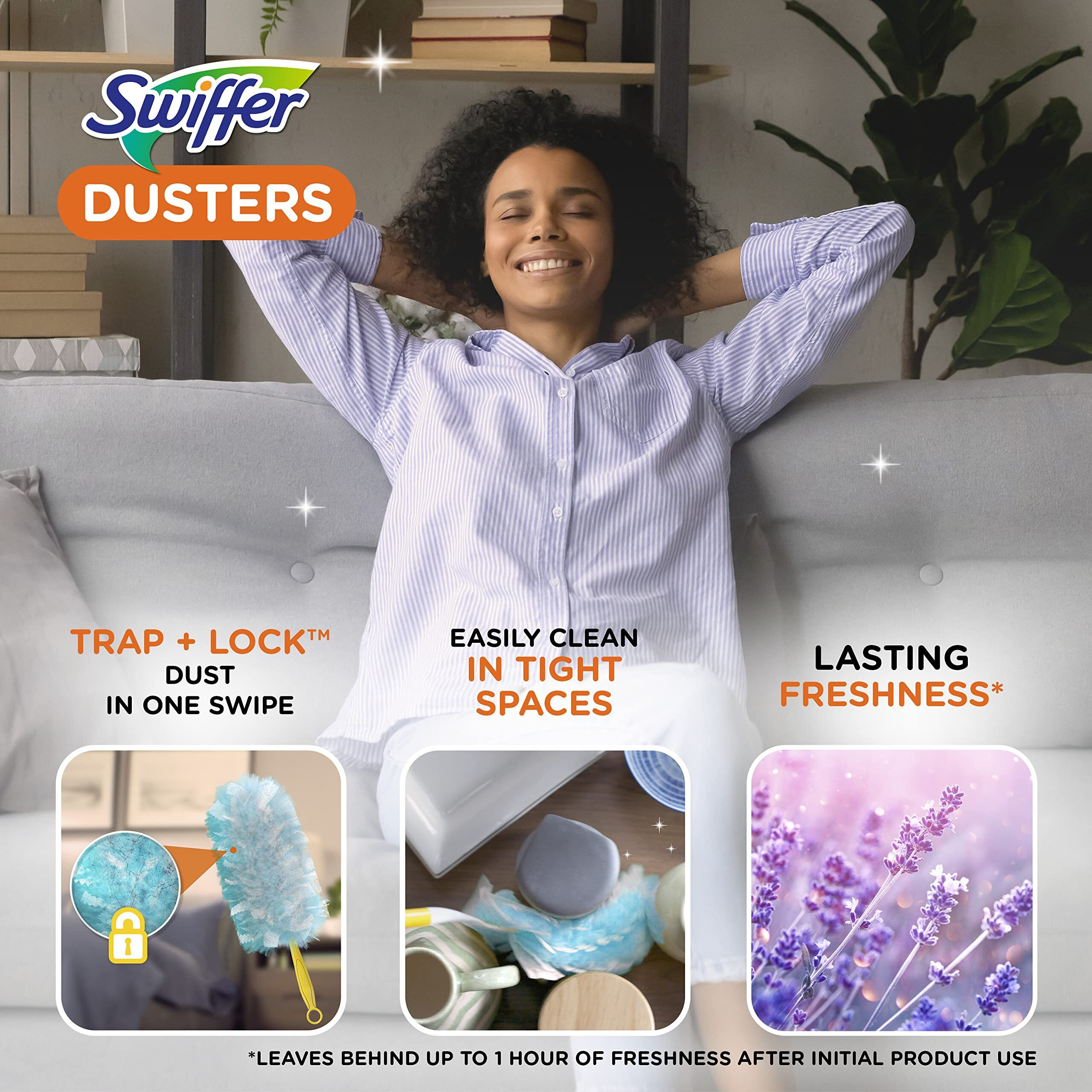 Swiffer Dusters Multi-Surface Refills, Lavender Scent, 18 Count