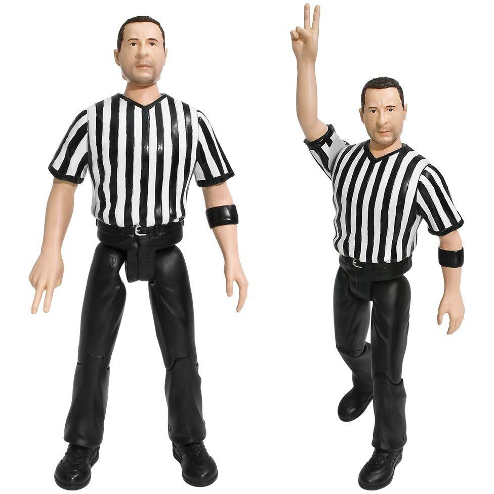 Special Deal Talking Referee & Ring Announcer Wrestling Figures