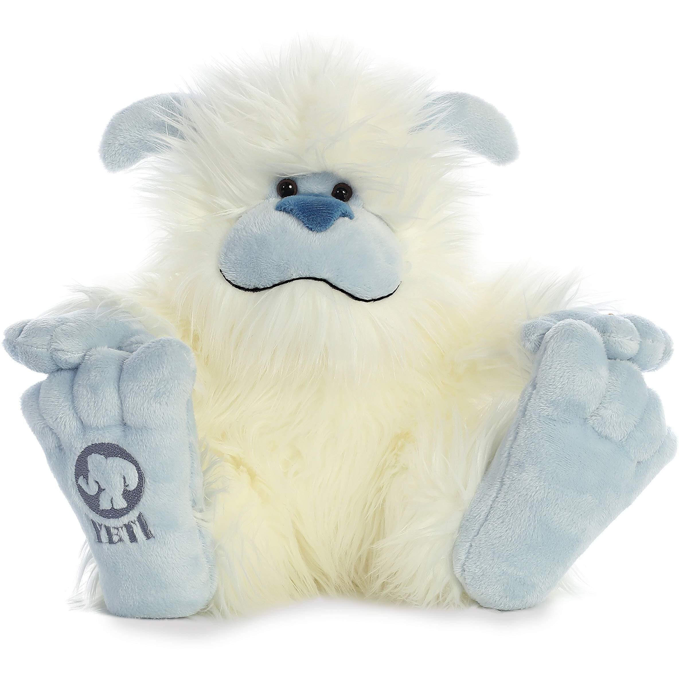 Aurora Mysterious Fantasy Yeti Stuffed Animal - Mythical Companion - Imaginative Adventures - White 12.5 Inches