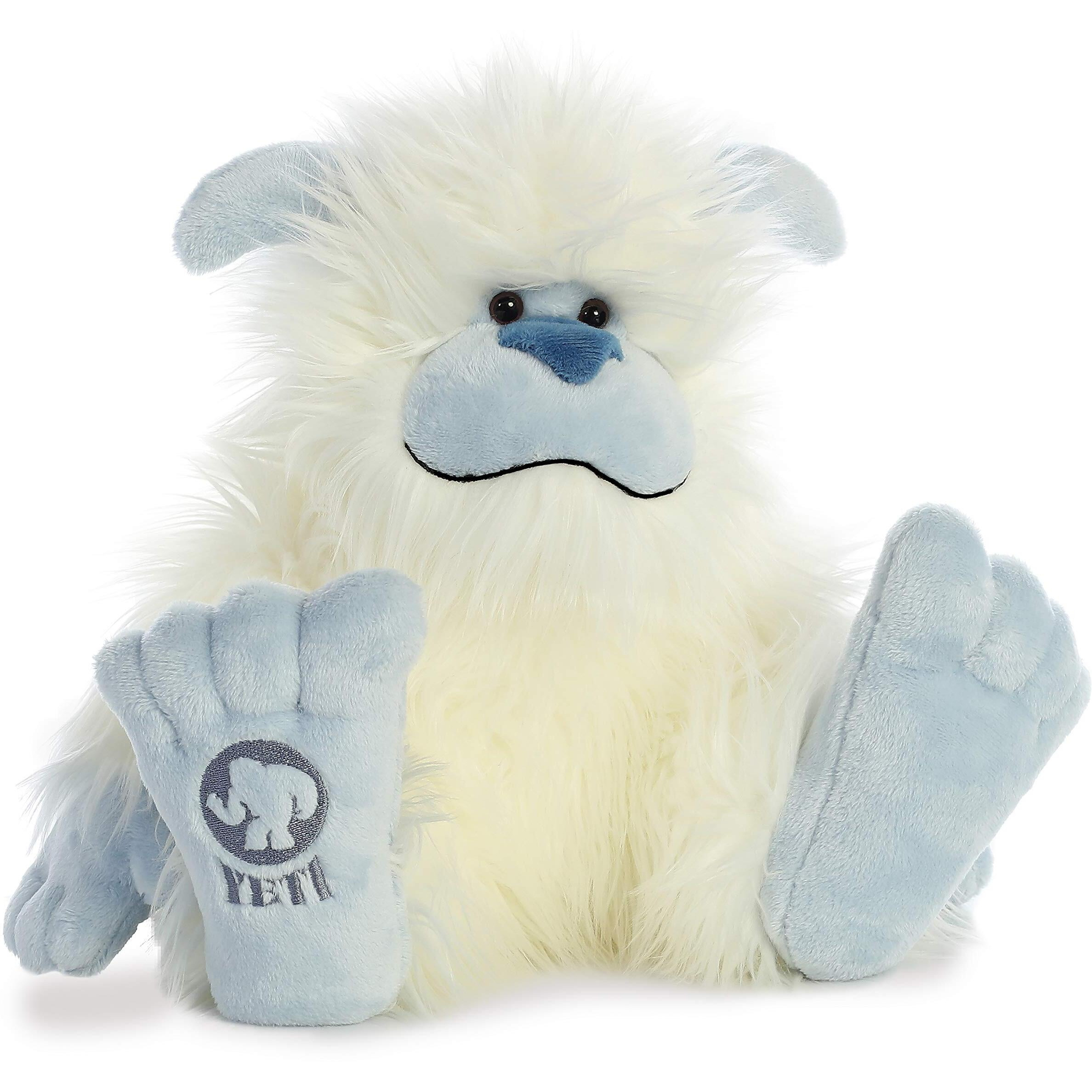 Aurora Mysterious Fantasy Yeti Stuffed Animal - Mythical Companion - Imaginative Adventures - White 12.5 Inches