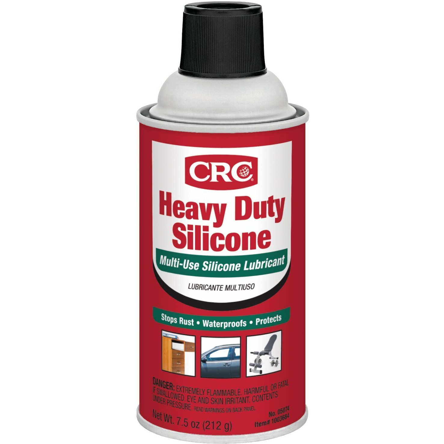 Crc 05074 Heavy Duty Silicone Lubricant - 7.5 Wt Oz.