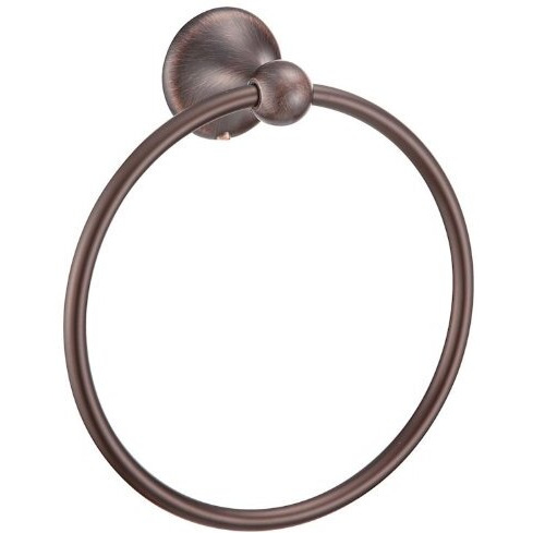 Designers Impressions Newport Series Oil Rubbed Bronze Towel Ring