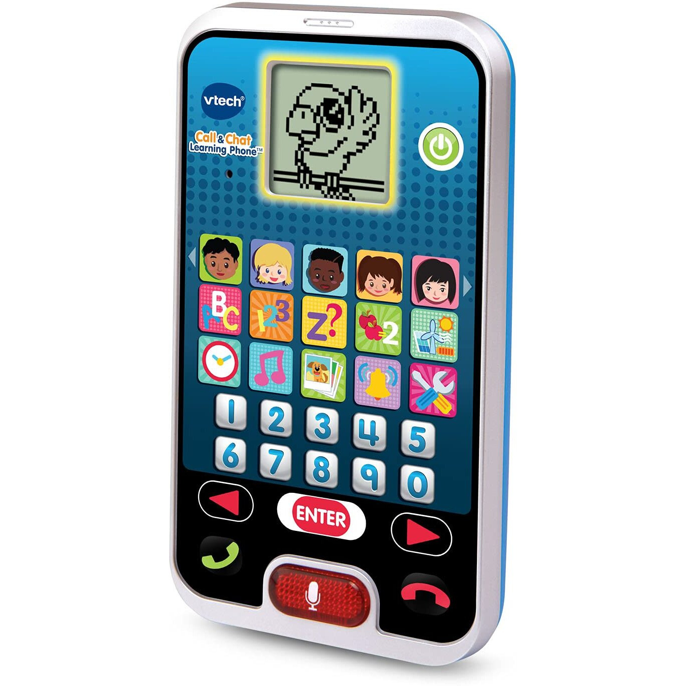 Vtech Call And Chat Learning Phone, Black