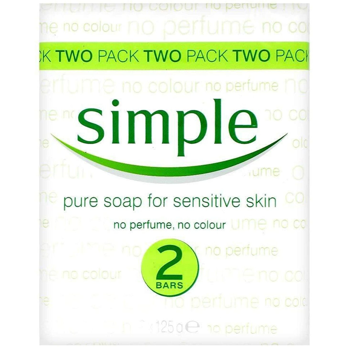 Simple 2-Pack Pure Soap For Sensitive Skin For Women