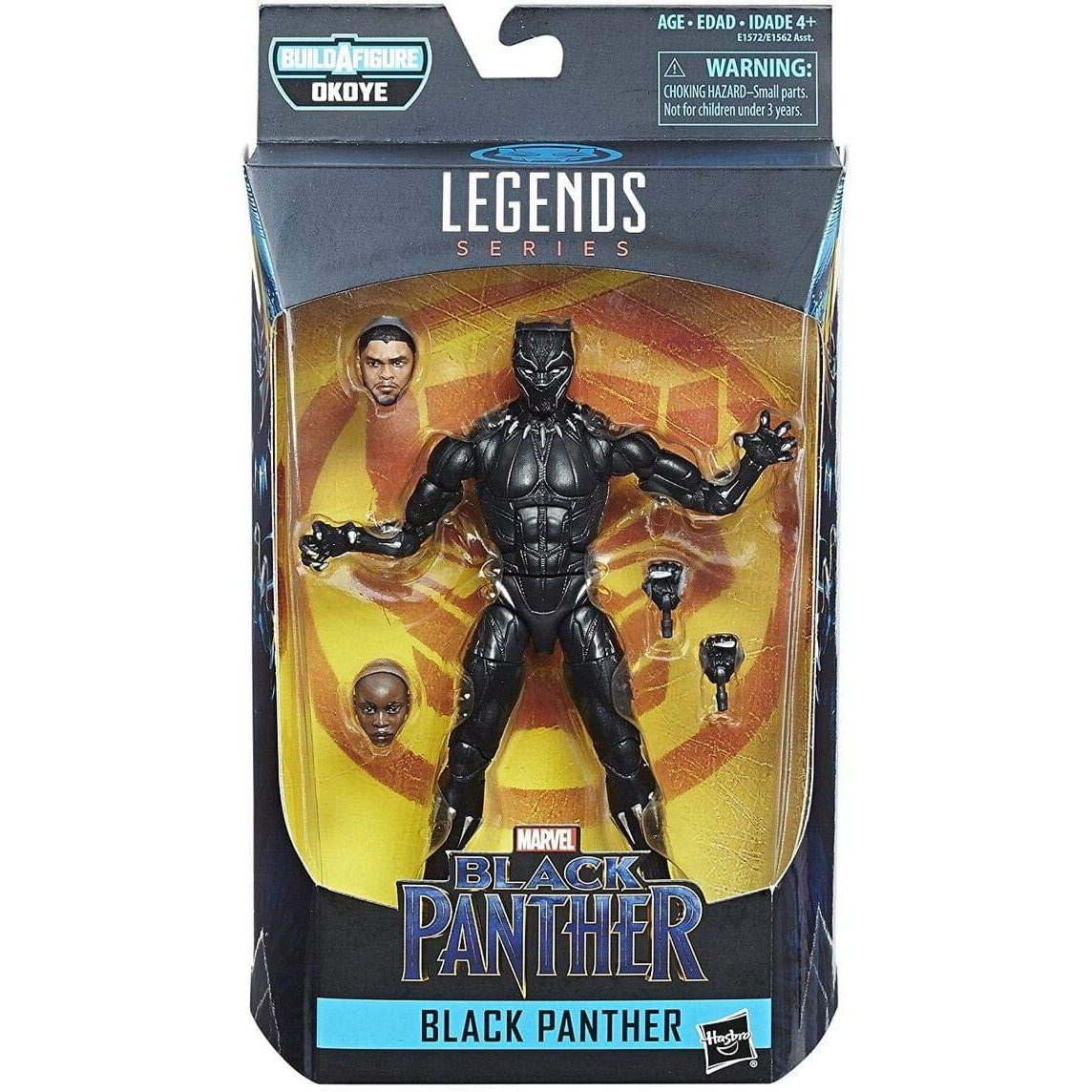 Marvel Black Panther Legends Series Black Panther, 6-Inch