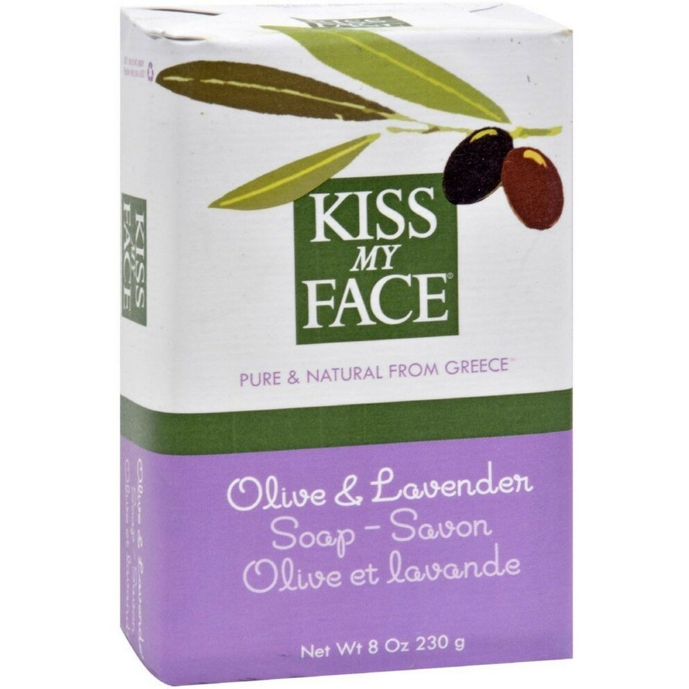 Kiss My Face Olive Oil & Lavender Bar Soap 8 Oz