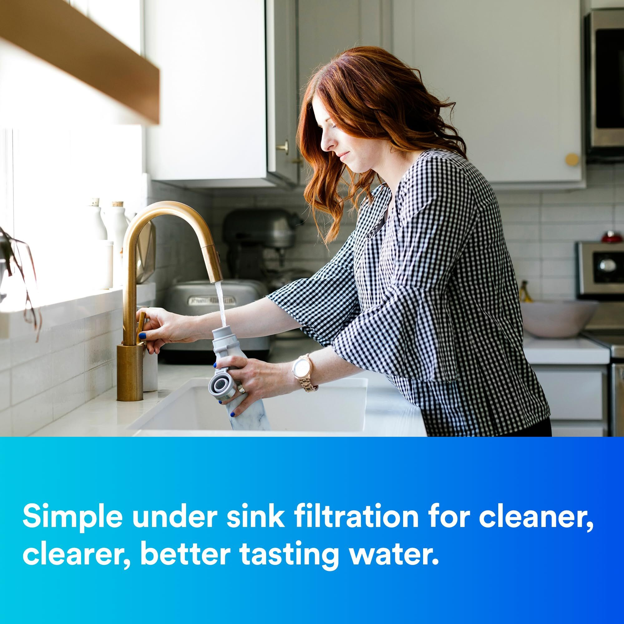 Filtrete Standard Under Sink Quick Change Water Filtration System 3Us-As01