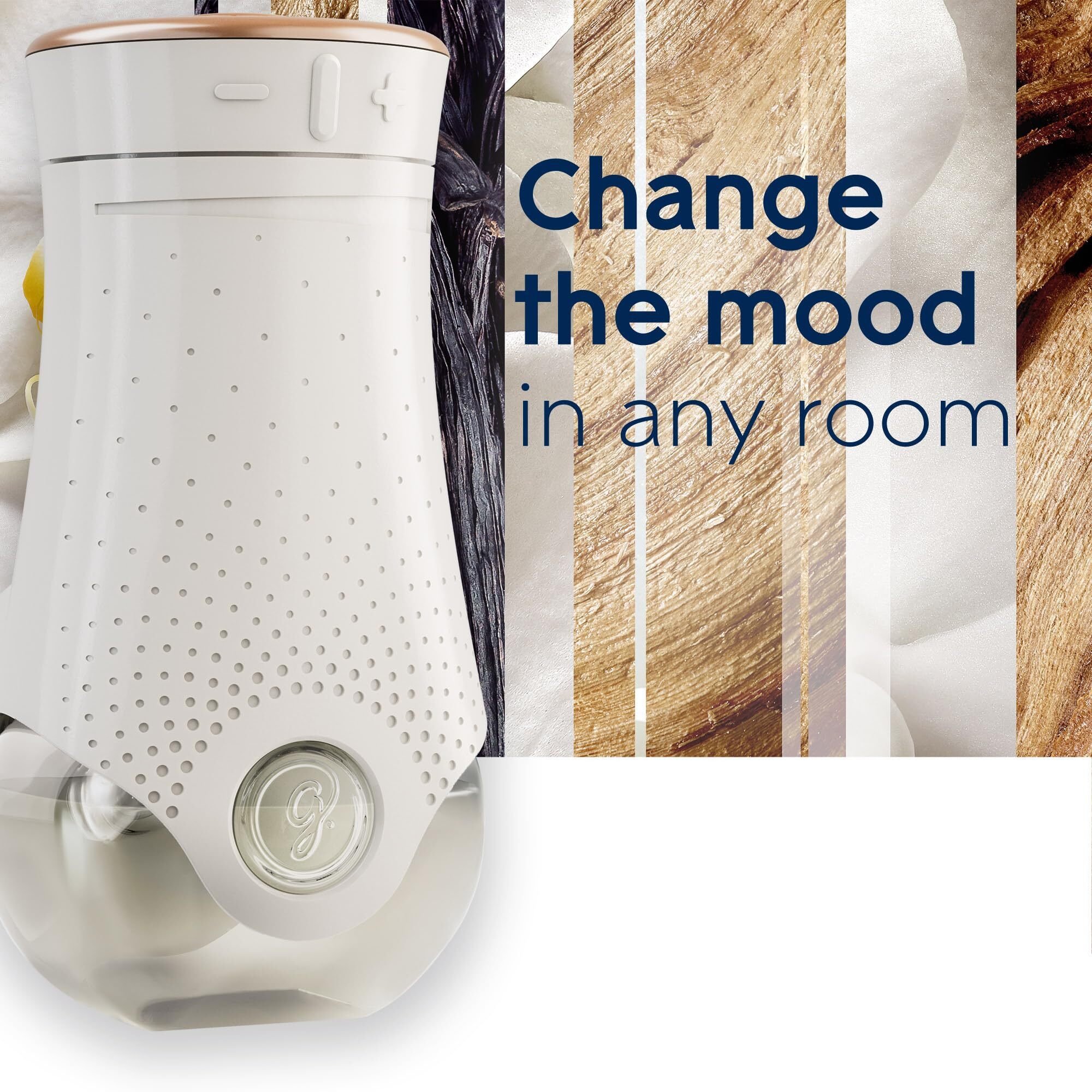 Glade Plugins Refills Air Freshener, Scented And Essential Oils For Home And Bathroom, Sheer Vanilla Embrace, 1.34 Oz, 12 Count