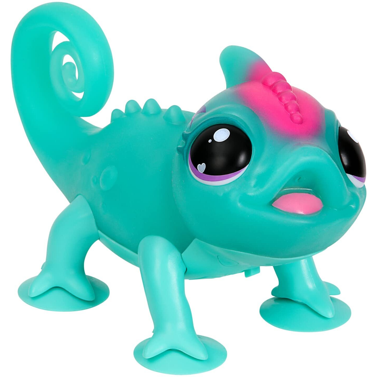 Little Live Pets Chameleon - Interactive Color-Changing Light-Up Toy With 30+ Sounds & Emotions, Repeats Back, Beat Detection (Ages 5+)