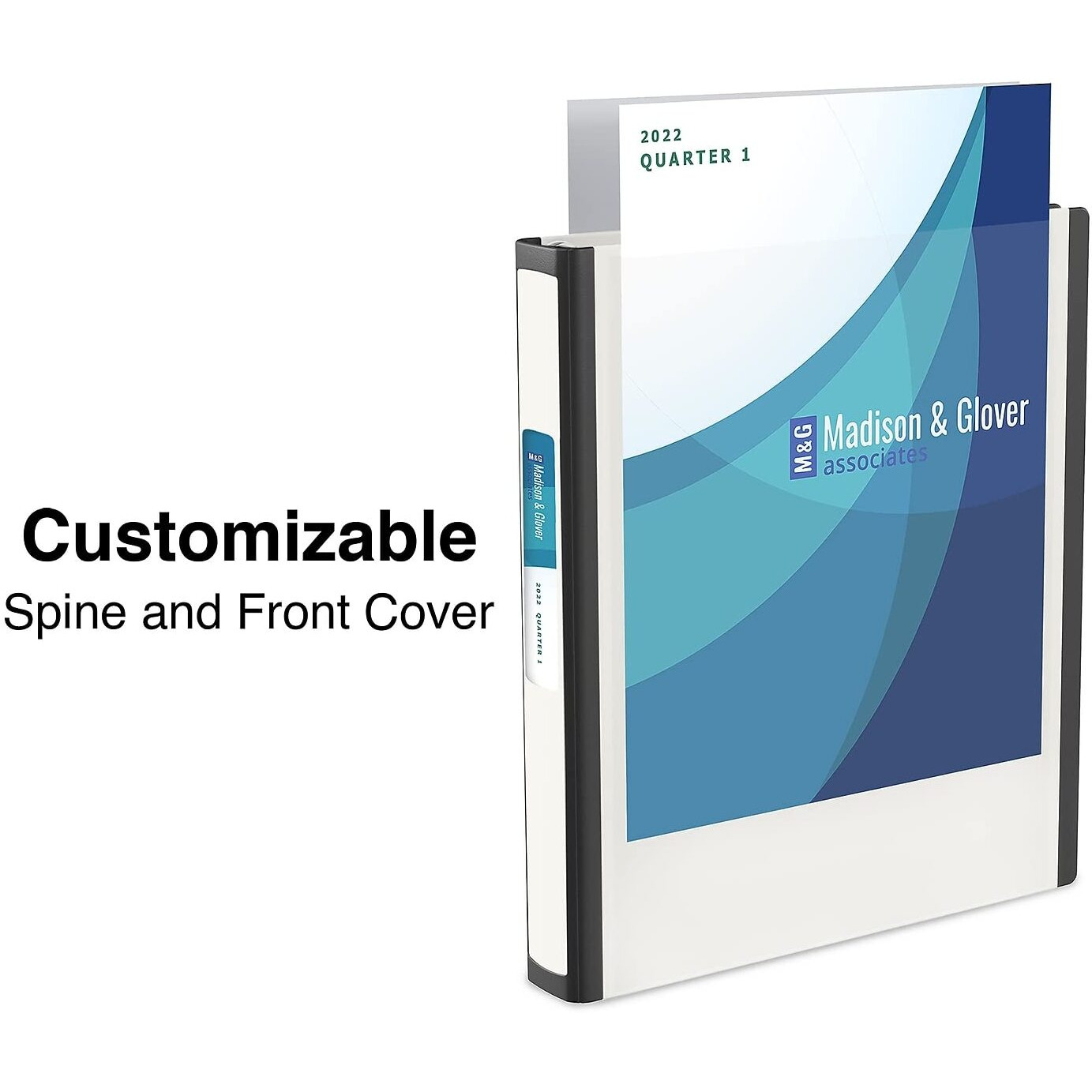 1" Staples Better View Binder With D-Rings, White