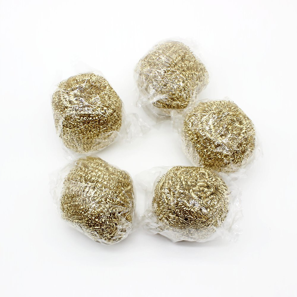 Feita Solder Tip Cleaning Brass Wire Replacement For Soldering Iron Station Tip Cleaner - 5 Packs