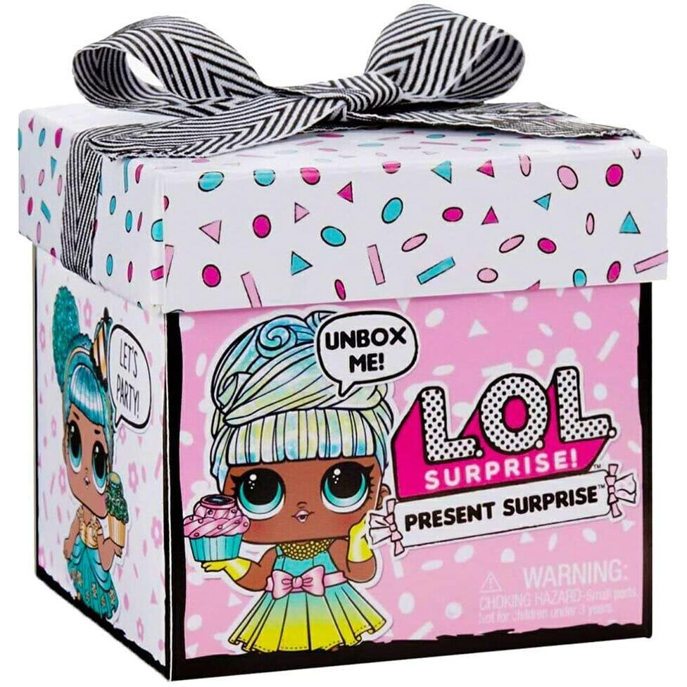 L.O.L. Surprise Present Surprise Doll With 8 Surprises