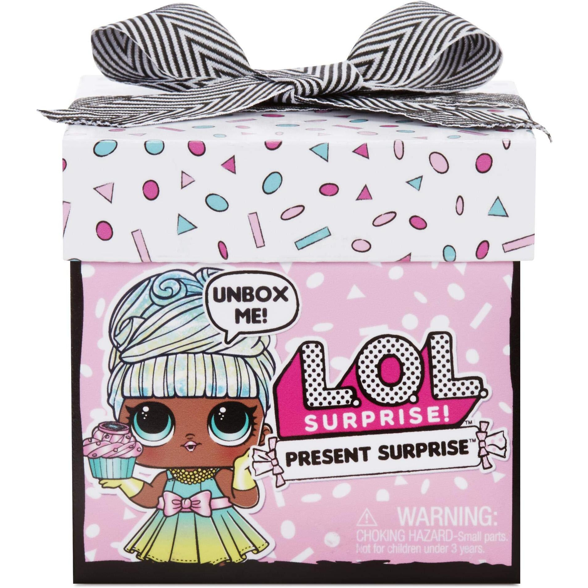 L.O.L. Surprise Present Surprise Doll With 8 Surprises