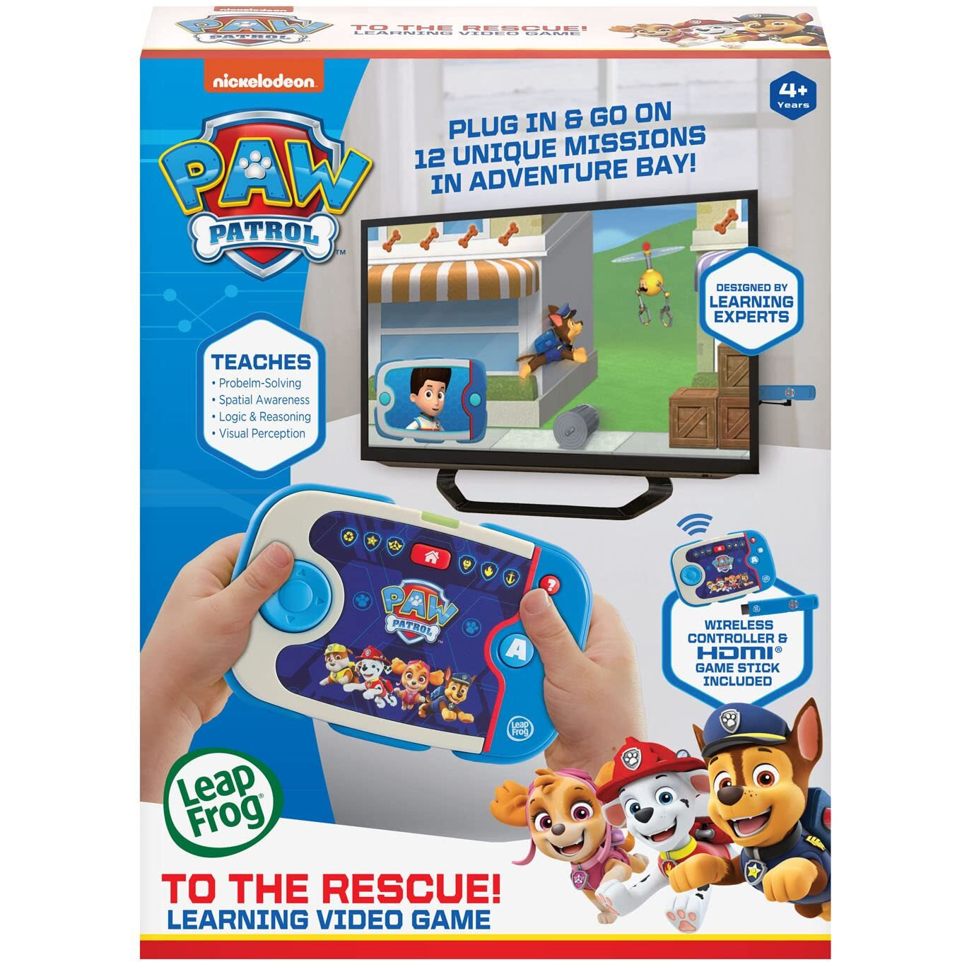 Leapfrog Paw Patrol To The Rescue Learning Video Game 1.02 X 5.71 X 4.53 Inches
