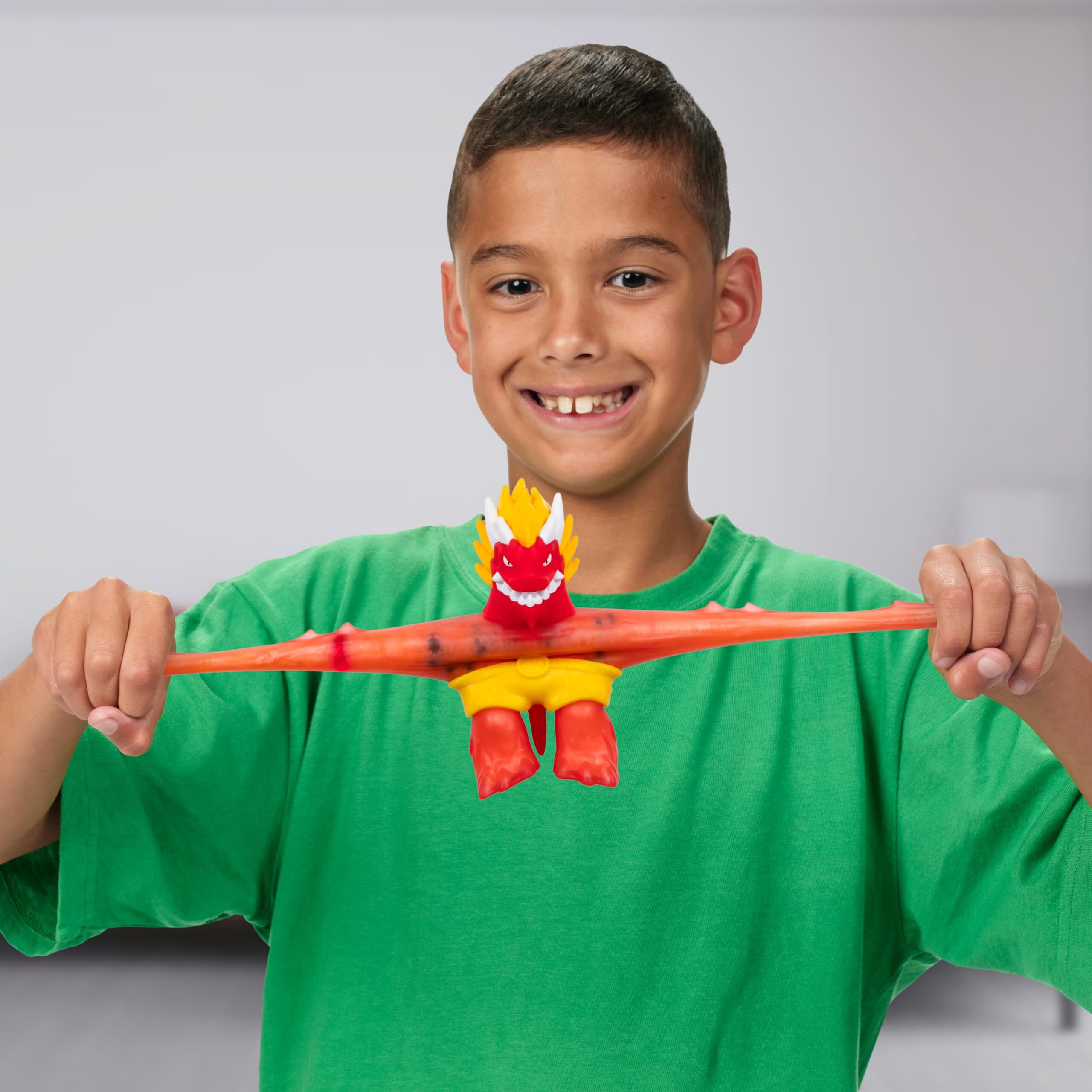 Heroes Of Goo Jit Zu Hero Creator Blazagon With 3 Unique Goo Fillings, Mix, Fill & Create Your Own Stretchy Action Figure, Play Again And Again