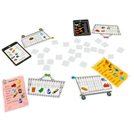 Orchard Toys Shopping List Game - New Art Race To Collect Your Groceries In This Fun Memory Game, Age 3-7, 2-4 Players