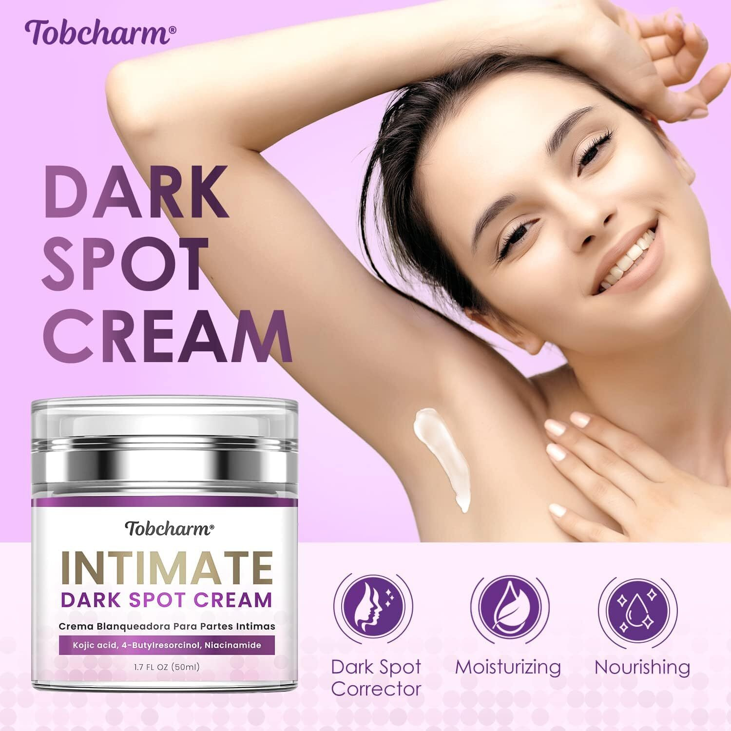 Dark Spot Remover For Body, Dark Spot Corrector, Intimate Area Dark Spot Correcting Cream For Armpits, Inner Thighs, And Bikini Area