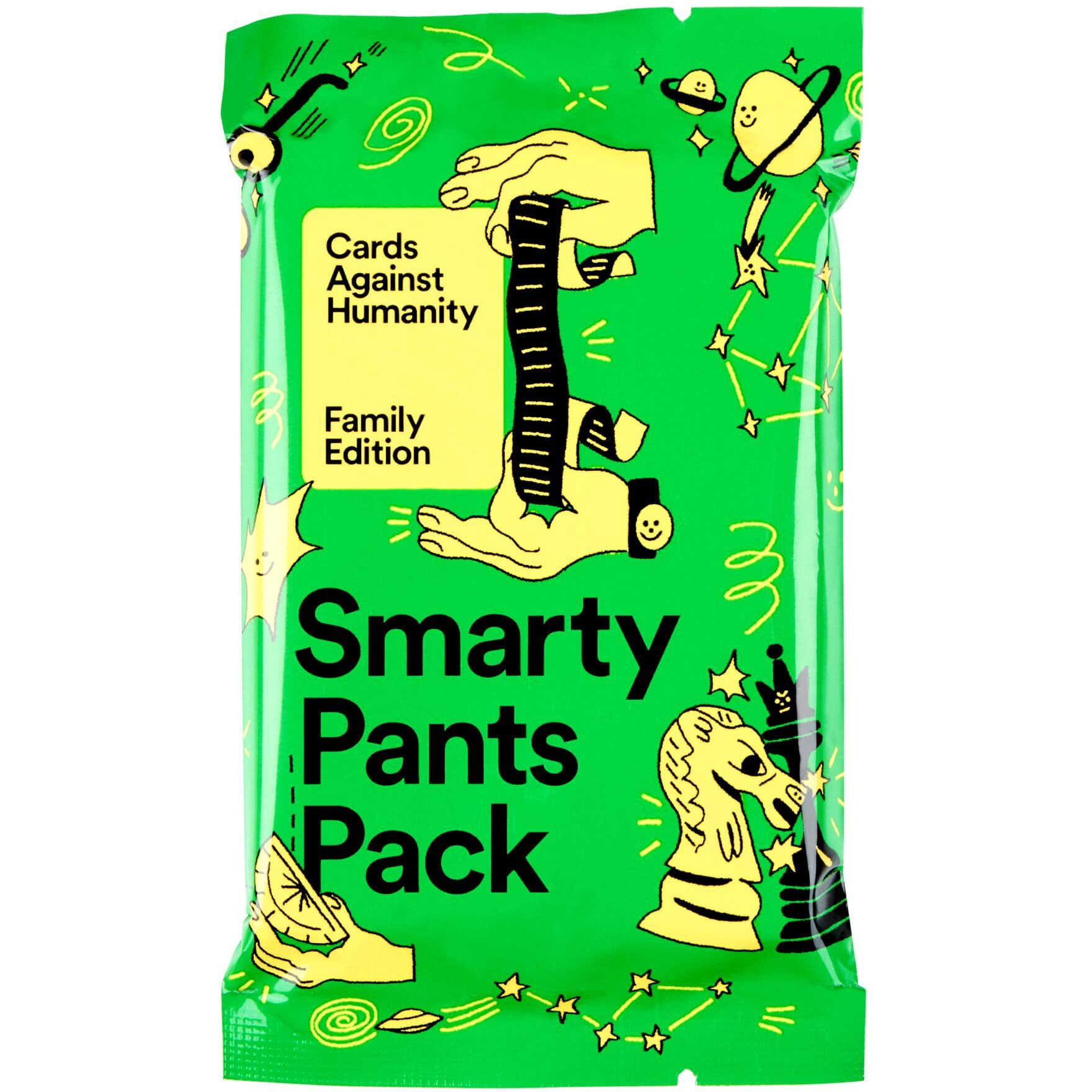 Cards Against Humanity Family Edition Smarty Pants Pack  Mini Expansion  New For 2023
