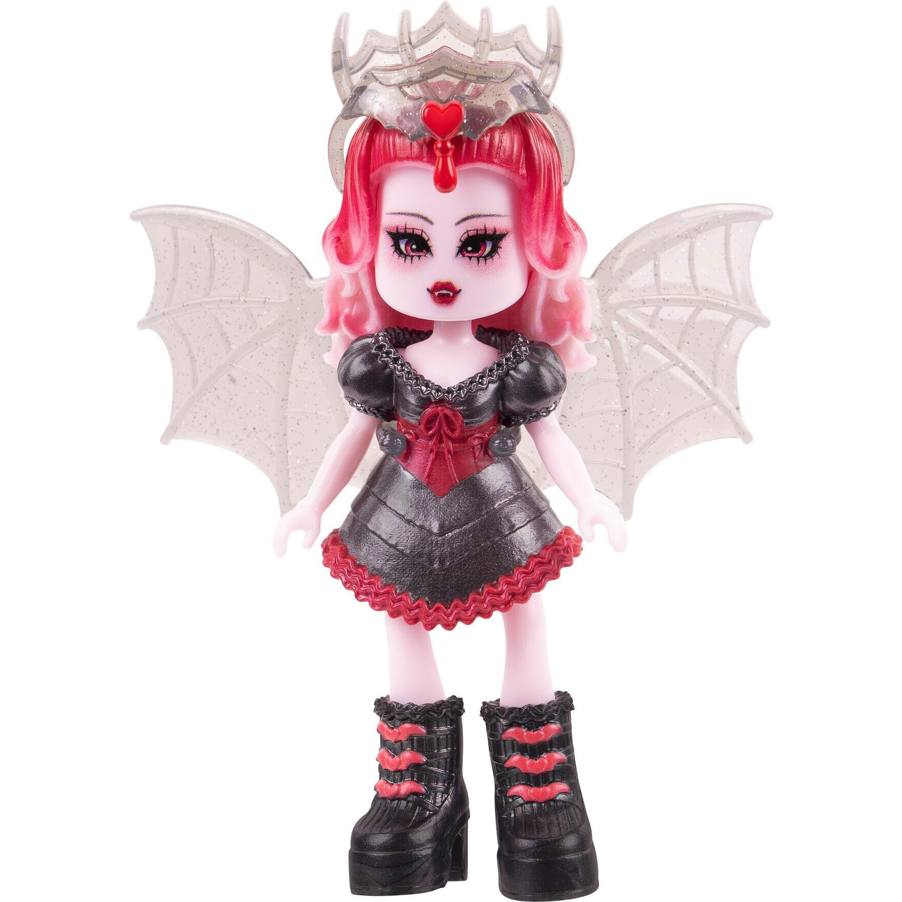 Royale High 3 Dark Fairy Fashion Doll - 1 Figure With 9 Fashion Accessories - Virtual Item Code Included - Series 1 - Ages 5+