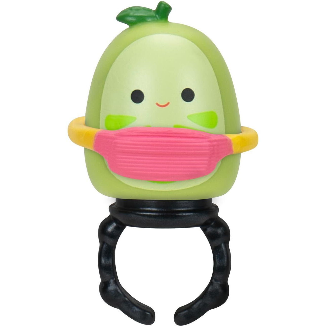 Squish-A-Longs 8 Pack - Series 1, Style 2 - (8) 1 Mini-Squish With 2 Accessories, Ring, And Collectors Guide - Collect, Trade, & Play