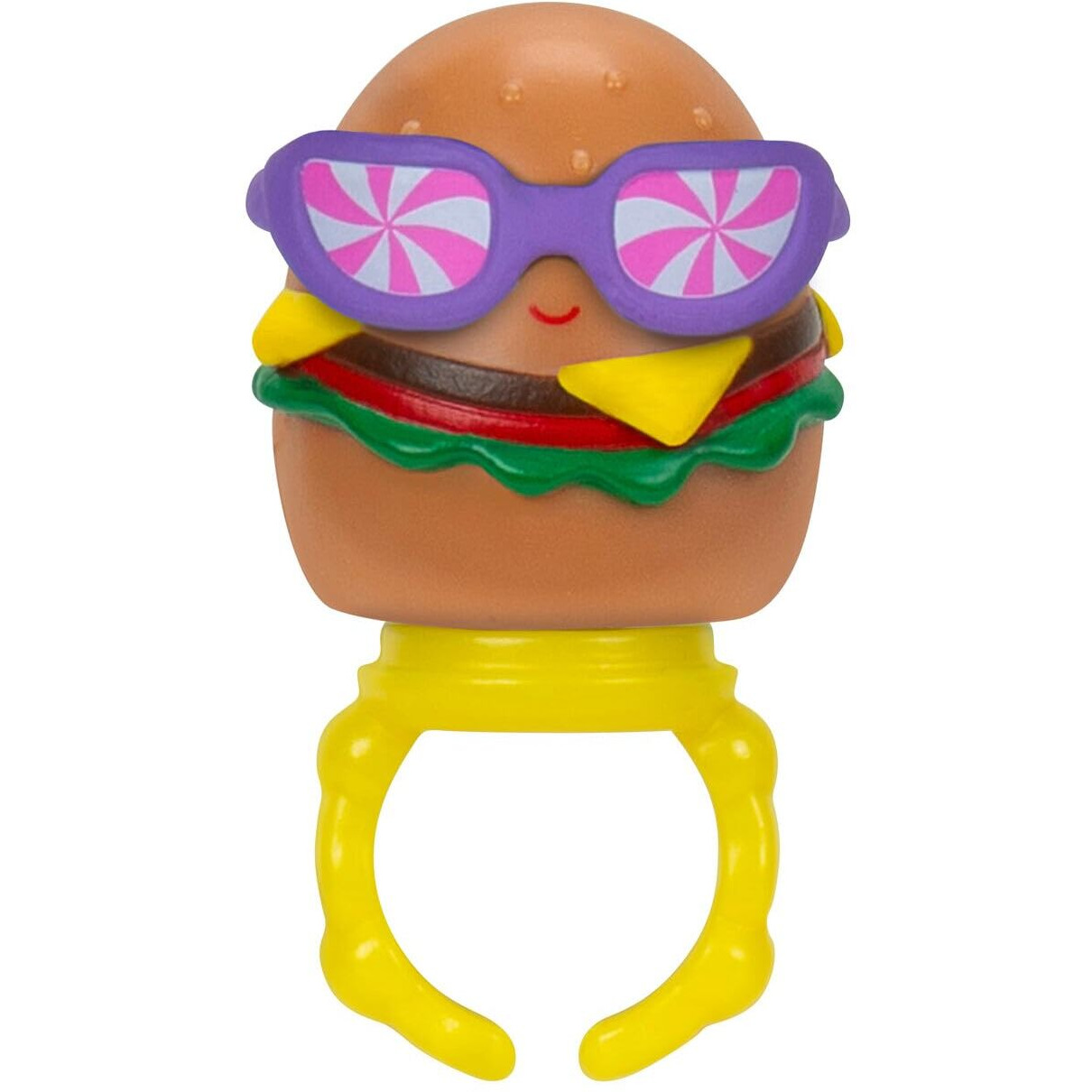 Squish-A-Longs 8 Pack - Series 1, Style 1 - (8) 1 Mini-Squish With 2 Accessories, Ring, And Collectors Guide - Collect, Trade, & Play