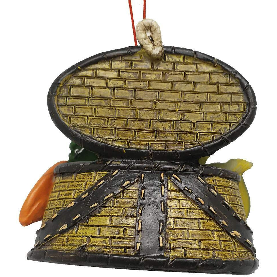 Fishing Basket Christmas Tree Ornament J8552