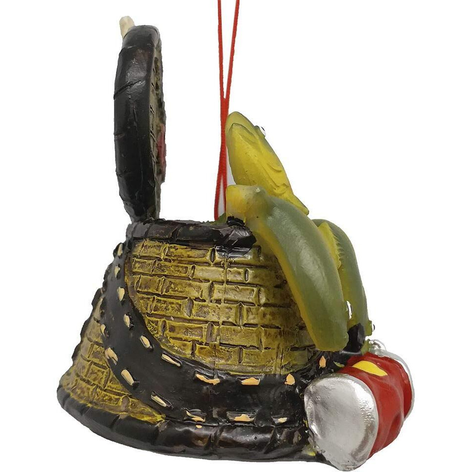 Fishing Basket Christmas Tree Ornament J8552