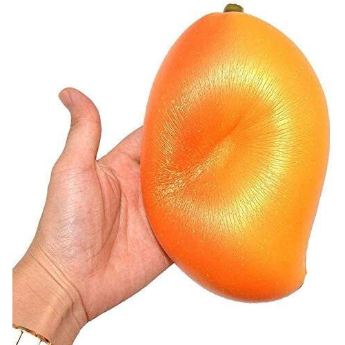 Areedy Squishy Gold Mango Colossal Slow Rising Scented Fruit Squishies
