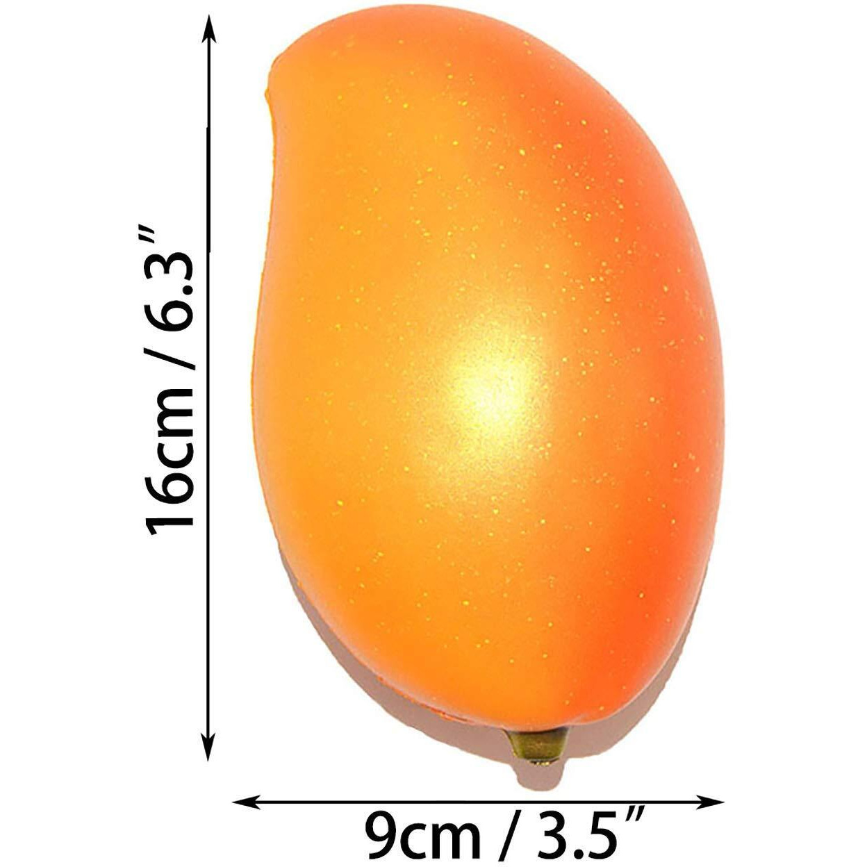 Areedy Squishy Gold Mango Colossal Slow Rising Scented Fruit Squishies