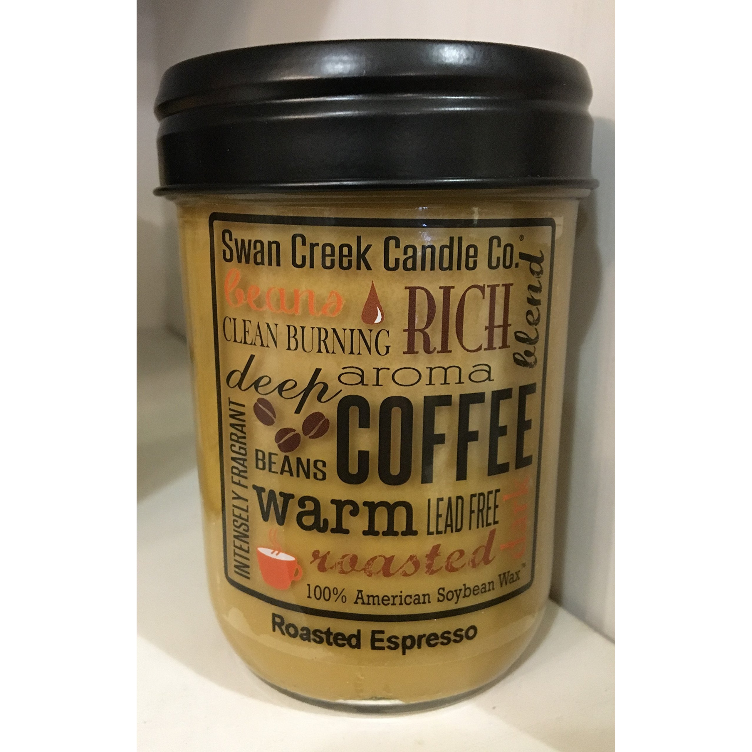 Swan Creek Candles Roasted Espresso 12 Oz