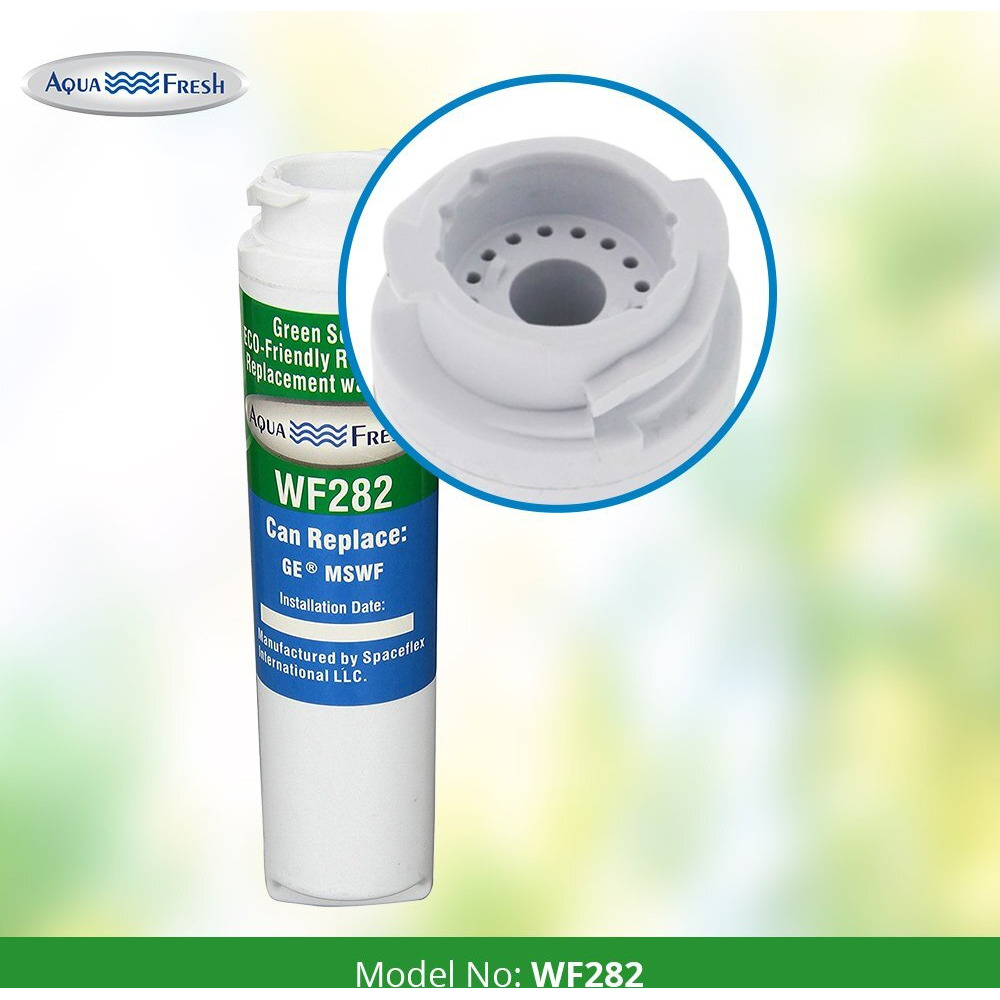 Aqua Fresh Ge Mswf Water Filter Replacement Compatible With Ge Mswf, 101820A, 101821B, Mswf3Pk, Mswfds, Ps1559689, Wr02X12345, Cscp5Ugxafss, Cshs5Ugxbss (6 Pack)