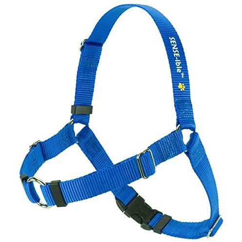 Softouch Sense-Ible No-Pull Dog Harness (Blue, Extra Small)