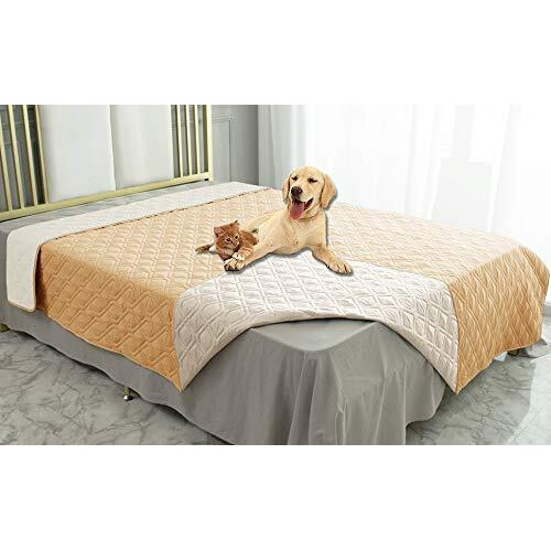 Ameritex Waterproof Dog Bed Cover Pet Blanket For Furniture Bed Couch Sofa Reversible