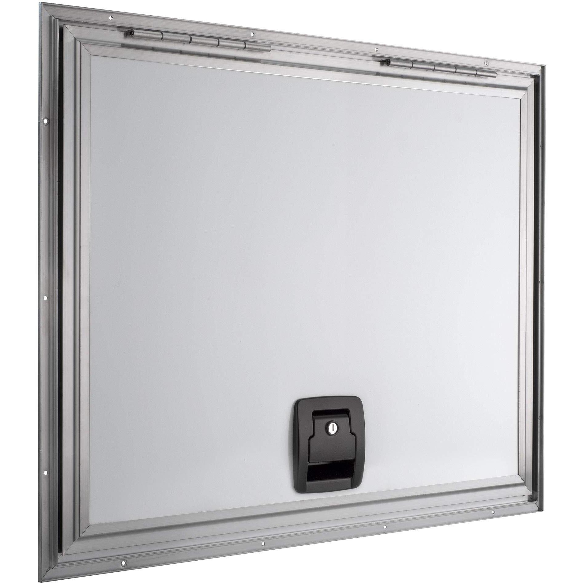 Recpro 30" W X 24" H Square Rv Baggage Door | Compartment Storage | Rv Storage | Trailer Storage | Camper Storage | Made In America