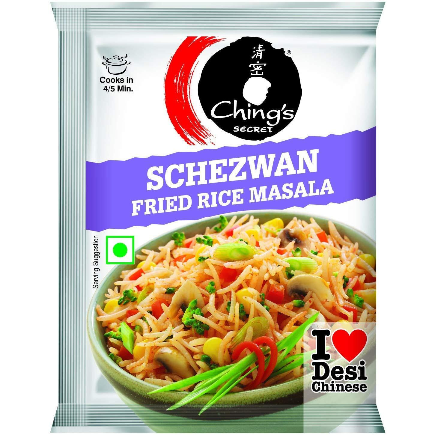 Ching's Secret Schezwan Fried Rice Masala - Pack Of 10 By -Ethnicchoice