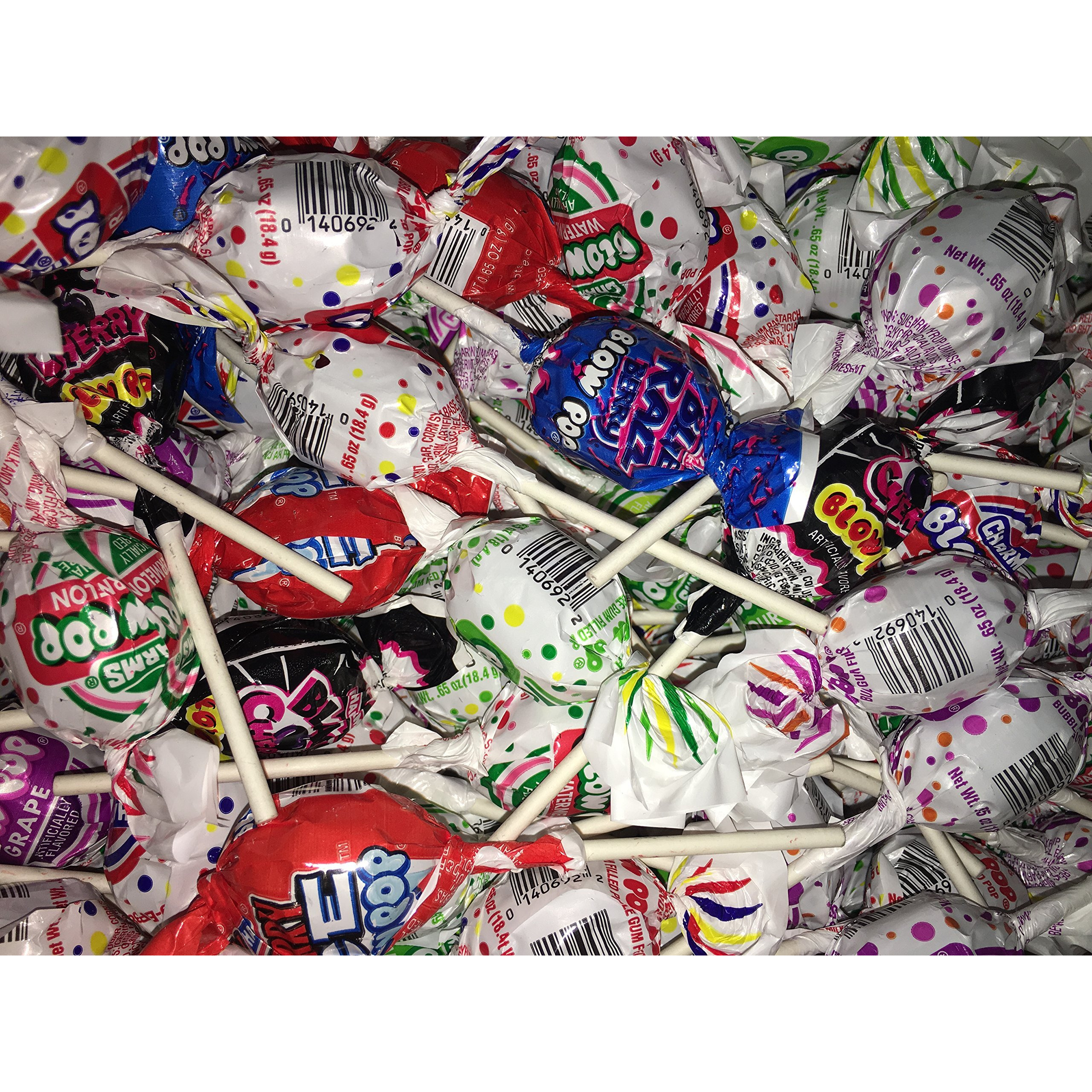 15 Piece Assorted Flavors Charms Blow Pops - Awesome Flavors