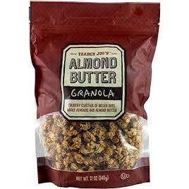 Trader Joe's Almond Butter Granola 12 Oz (Pack Of 4)