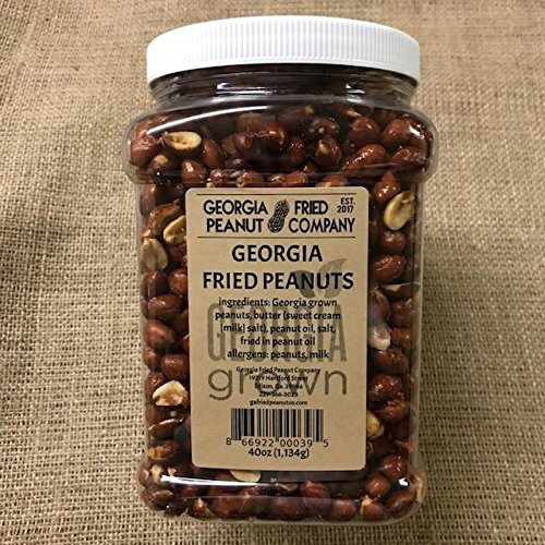 40Oz Jar Of Georgia Fried Peanuts