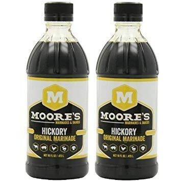Moore's Hickory Original Marinade, 16 Fl Oz (Pack Of 2)