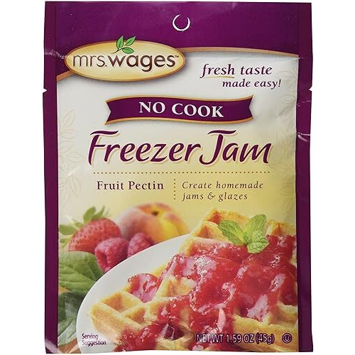 Mrs Wages No Cook Freezer Jam-6 Packets, 1.59 Oz
