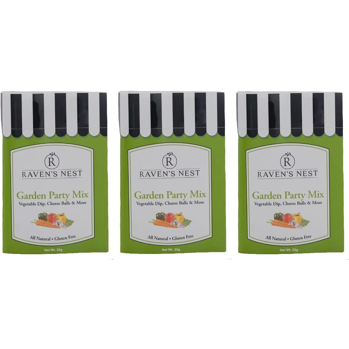 Ravens Original Garden Party Mix - 3 Packs