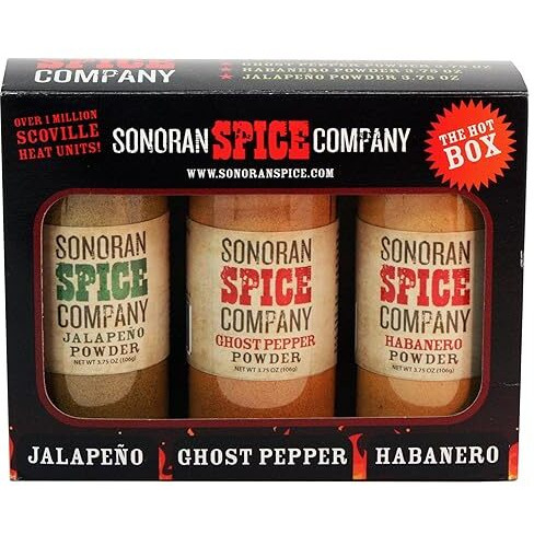 Ghost Pepper - Habanero - Jalapeno 3.75 Oz Powder Gift Box
