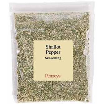 Shallot Pepper Seasoning By Penzeys Spices 4.8 Oz 1.5 Cup Bag (Pack Of 1)