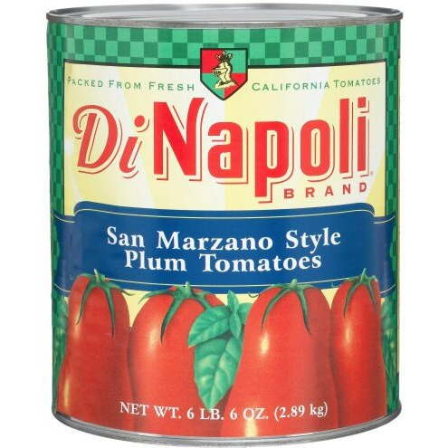 Di Napoli Italian Style Plum Tomatoes 102-Ounce Cans (Pack Of 2)
