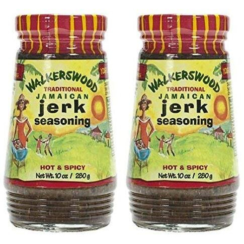 Walkerswood Traditional Jamaican Jerk Seasoning, 10 Oz (Pack Of 2)