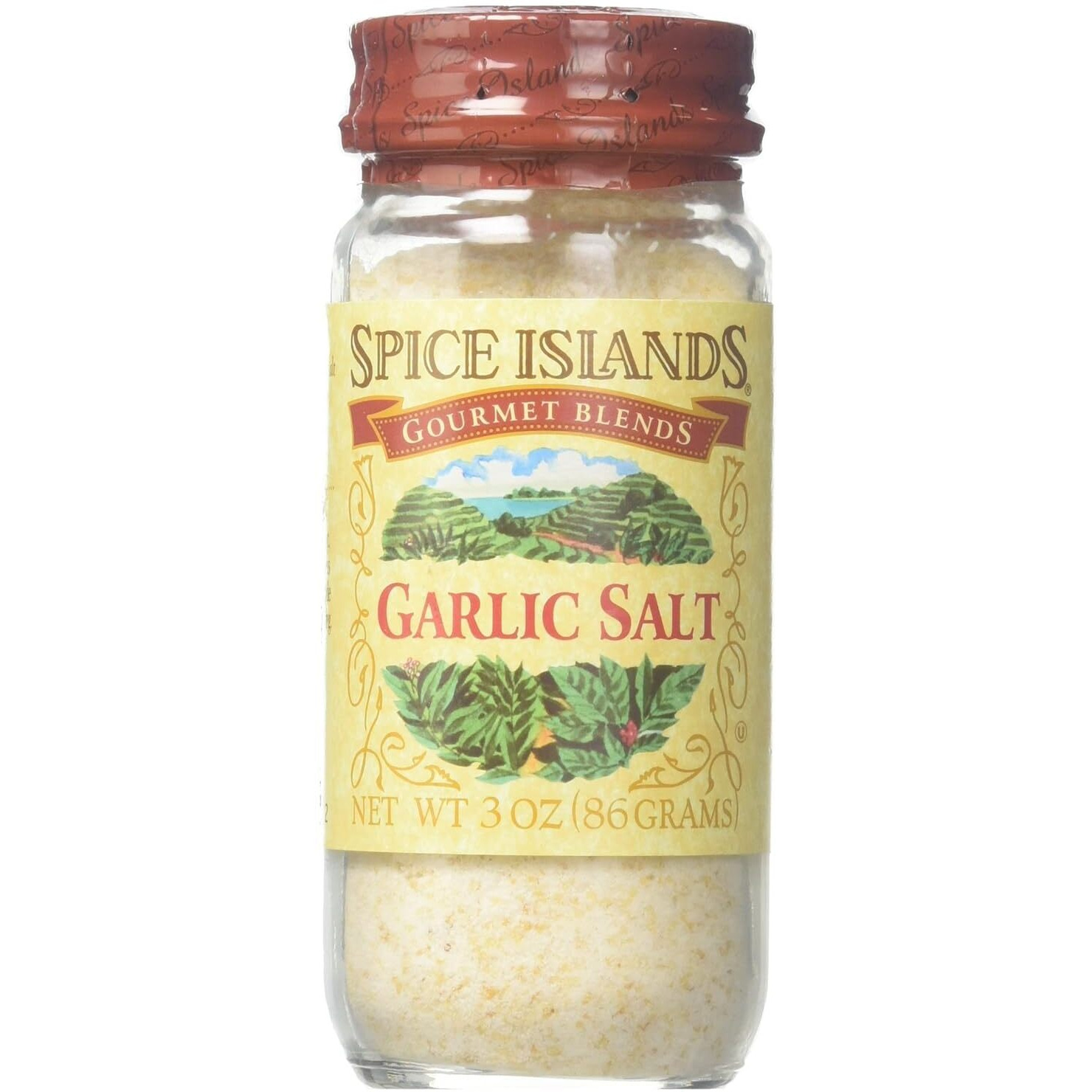 Spice Islands Garlic Salt, 3-Ounce (Pack Of 3)