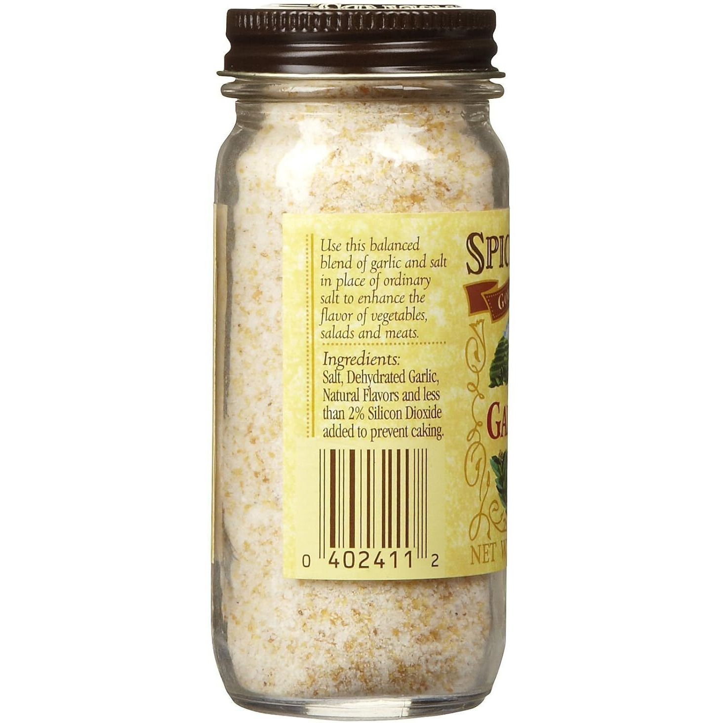 Spice Islands Garlic Salt, 3-Ounce (Pack Of 3)