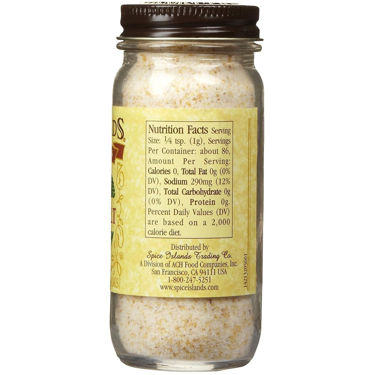 Spice Islands Garlic Salt, 3-Ounce (Pack Of 3)